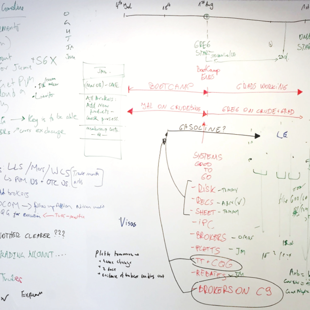 Greg and Omar sketch out how Onyx will work